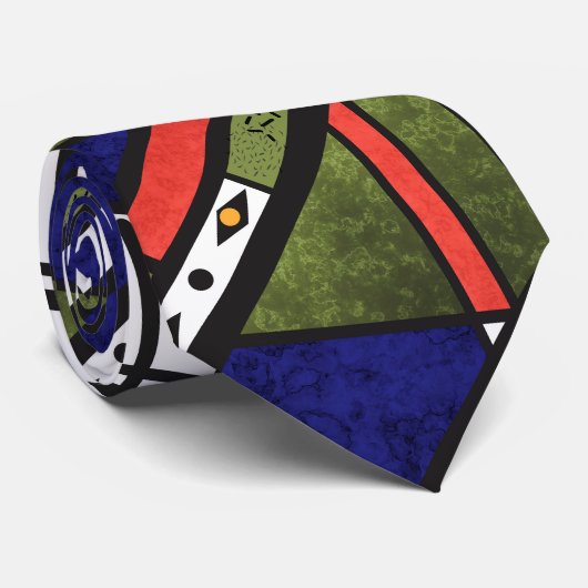 Naadloos afrikaans ethnos traditioneel textuurpatr stropdas (Opgerold)