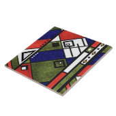 Naadloos afrikaans ethnos traditioneel textuurpatr tegeltje (Zijkant)