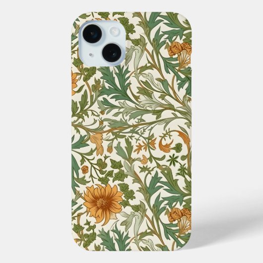 Naadloos ambachtskunst stijl herhalend patroon Case-Mate iPhone case (Achterkant)