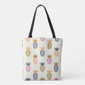 Naadloos ananas patroonontwerp tote bag (Achterkant)