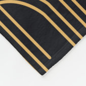 Naadloos Art Deco Pattern. geometrisch minimum Fleece Deken (Hoek)