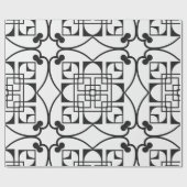 Naadloos Art Deco Pattern. minimalistische ba Cadeaupapier (Vlak)