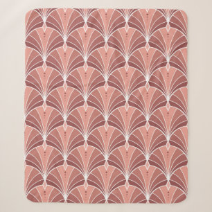 Naadloos Art Deco Pattern. minimalistische ba Sherpa Deken