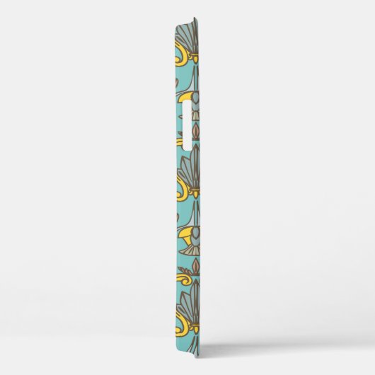 naadloos Art Nouveau Pattern. wand Case-Mate iPhone Case (Achterkant / Rechts)