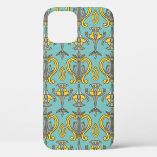  naadloos Art Nouveau Pattern.  wand Case-Mate iPhone Case
