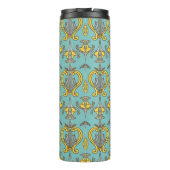naadloos Art Nouveau Pattern. wand Thermosbeker (Achterkant)
