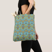 naadloos Art Nouveau Pattern. wand Tote Bag (Dichtbij)