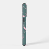 Naadloos bladerenpatroon iPhone hoesje (Rechterkant)