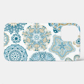 Naadloos bloemenplein: kopieerbetegeling Case-Mate iPhone case (Achterkant (horizontaal))