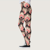  naadloos bloemmotief leggings (Links)