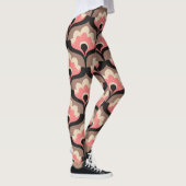  naadloos bloemmotief leggings (Rechts)