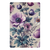 Naadloos bloemmotief met mooie anemoon mini klembord (Achterkant)