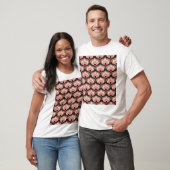 naadloos bloemmotief t-shirt (Unisex)