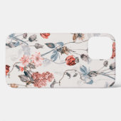 naadloos bloemontwerp met lichte achtergrond Case-Mate iPhone case (Achterkant (horizontaal))