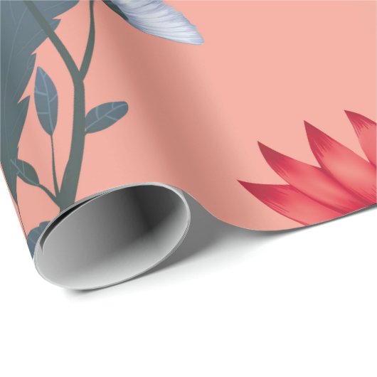 Naadloos  bloemontwerp met rozen. cadeaupapier (Rol Hoek)