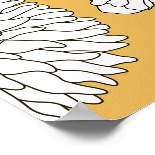 Naadloos bloempatroon. Afdrukken met bloemen. Text Poster (Hoek)