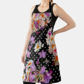 Naadloos bloempatroon. Bouquet van wilde bloemen w Schort (Insitu)