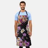 Naadloos bloempatroon. Bouquet van wilde bloemen w Schort (Gedragen)