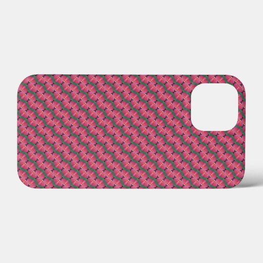 Naadloos bloempatroon Case-Mate iPhone case (Achterkant (horizontaal))