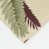 naadloos bloempatroon. Exotic fl Fleece Deken (Hoek)