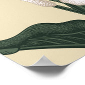  naadloos  bloempatroon. Exotic fl Poster (Hoek)