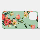 Naadloos bloempatroon in Victoriaans stijl. Bouque Case-Mate iPhone Case (Achterkant (horizontaal))