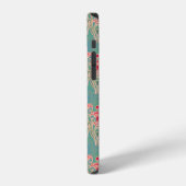 Naadloos bloempatroon iPhone hoesje (Linkerkant)