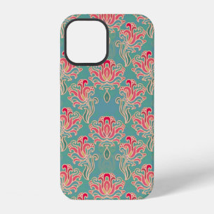 Naadloos bloempatroon iPhone 12 hoesje