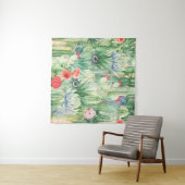 Naadloos bloempatroon met cactussen, succulenten e wandkleed (In Situ (horizontaal))