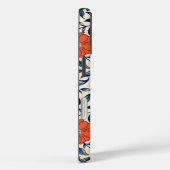 Naadloos bloempatroon met levendige oranje bloem Case-Mate iPhone case (Achterkant / Rechts)