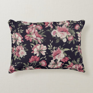 Naadloos bloempatroon met rozen, waterverf. Vi Accent Kussen