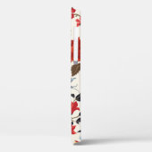 Naadloos bloempatroon met vogels Case-Mate iPhone case (Achterkant / Links)