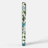 Naadloos bloempatroon op beige achtergrond Case-Mate iPhone case (Achterkant / Rechts)
