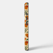 Naadloos bloempatroon op beige achtergrond Case-Mate iPhone case (Achterkant / Links)