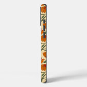 Naadloos bloempatroon op beige achtergrond Case-Mate iPhone case (Achterkant / Links)
