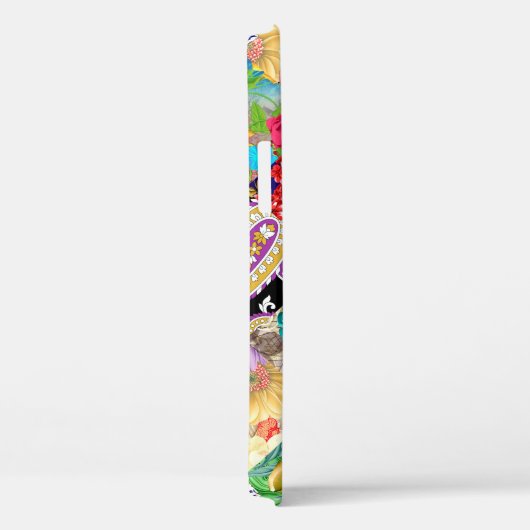 Naadloos  bloempatroon. Schema Case-Mate iPhone Case (Achterkant / Rechts)