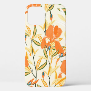 Naadloos bloempatroon. Schema Case-Mate iPhone Case