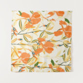 Naadloos  bloempatroon. Schema Wandkleed (Voorkant (horizontaal))