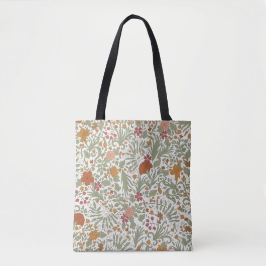 Naadloos bloempatroon. tote bag (Voorkant)