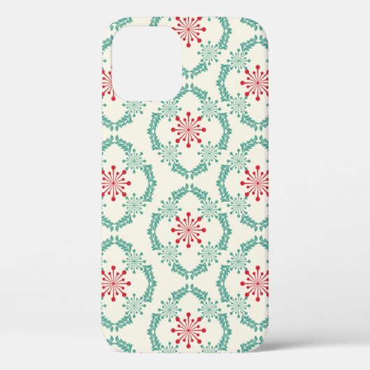 Naadloos bloempatroon van abstracte bloemen en le Case-Mate iPhone case (Achterkant)