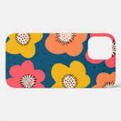 Naadloos bloempatroon. Vette floralen Scandinavian Case-Mate iPhone Case (Achterkant (horizontaal))