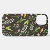 Naadloos bloempatroon. Waterverf hand getrokken Case-Mate iPhone Case (Achterkant (horizontaal))