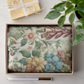 Naadloos botanisch bloemmotief tissuepapier (Geschenk)