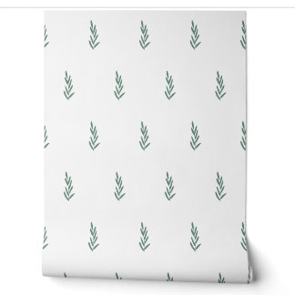 naadloos botanisch eenvoudig patroon met planten behang
