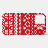 Naadloos breipatroon Noorwegen feestartikel Case-Mate iPhone Case (Achterkant (horizontaal))
