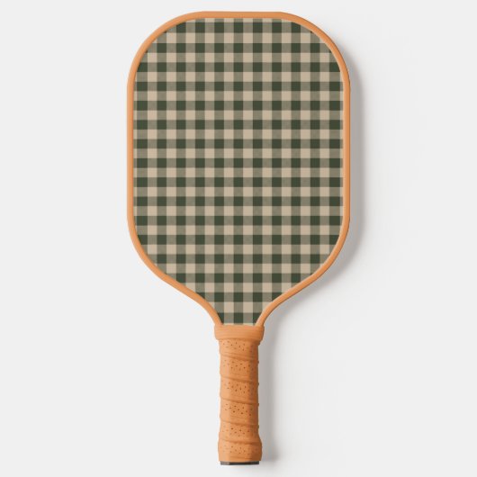 Naadloos buffelpatroon pickleball paddle (Voorkant)