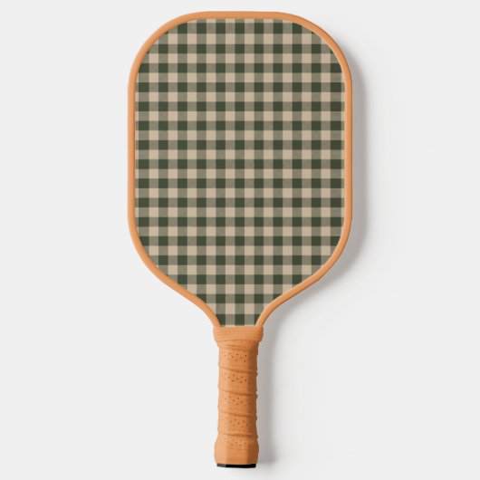 Naadloos buffelpatroon pickleball paddle (Achterkant)