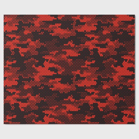 Naadloos camouflagepatroon. Digitale stip herhalen Cadeaupapier (Vlak)