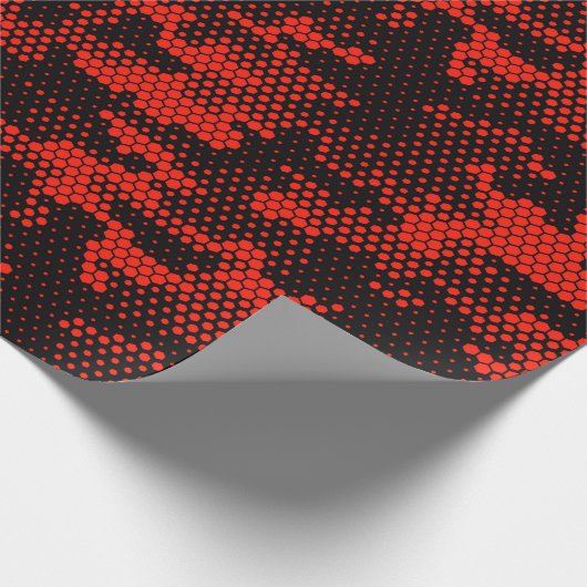 Naadloos camouflagepatroon. Digitale stip herhalen Cadeaupapier (Hoek)