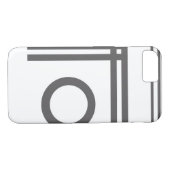 Naadloos Case-Mate iPhone Case (Achterkant (Horizontaal))